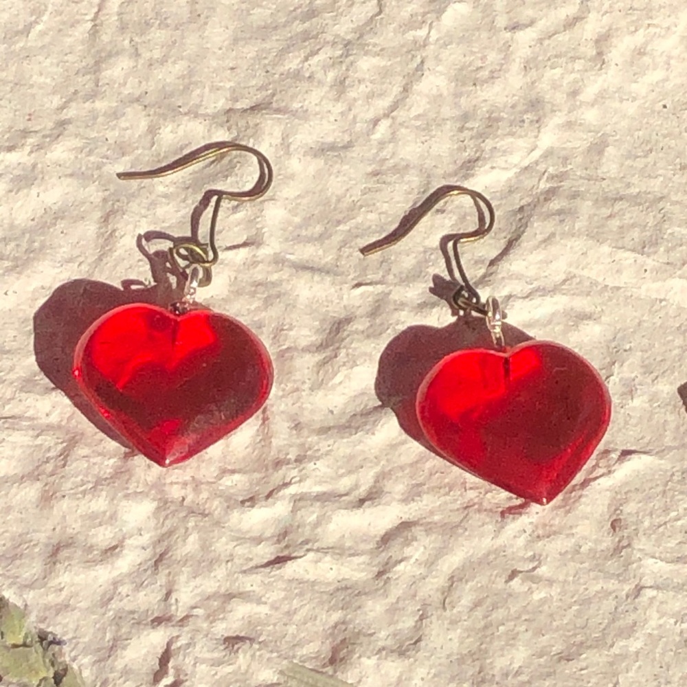 Heart earrings